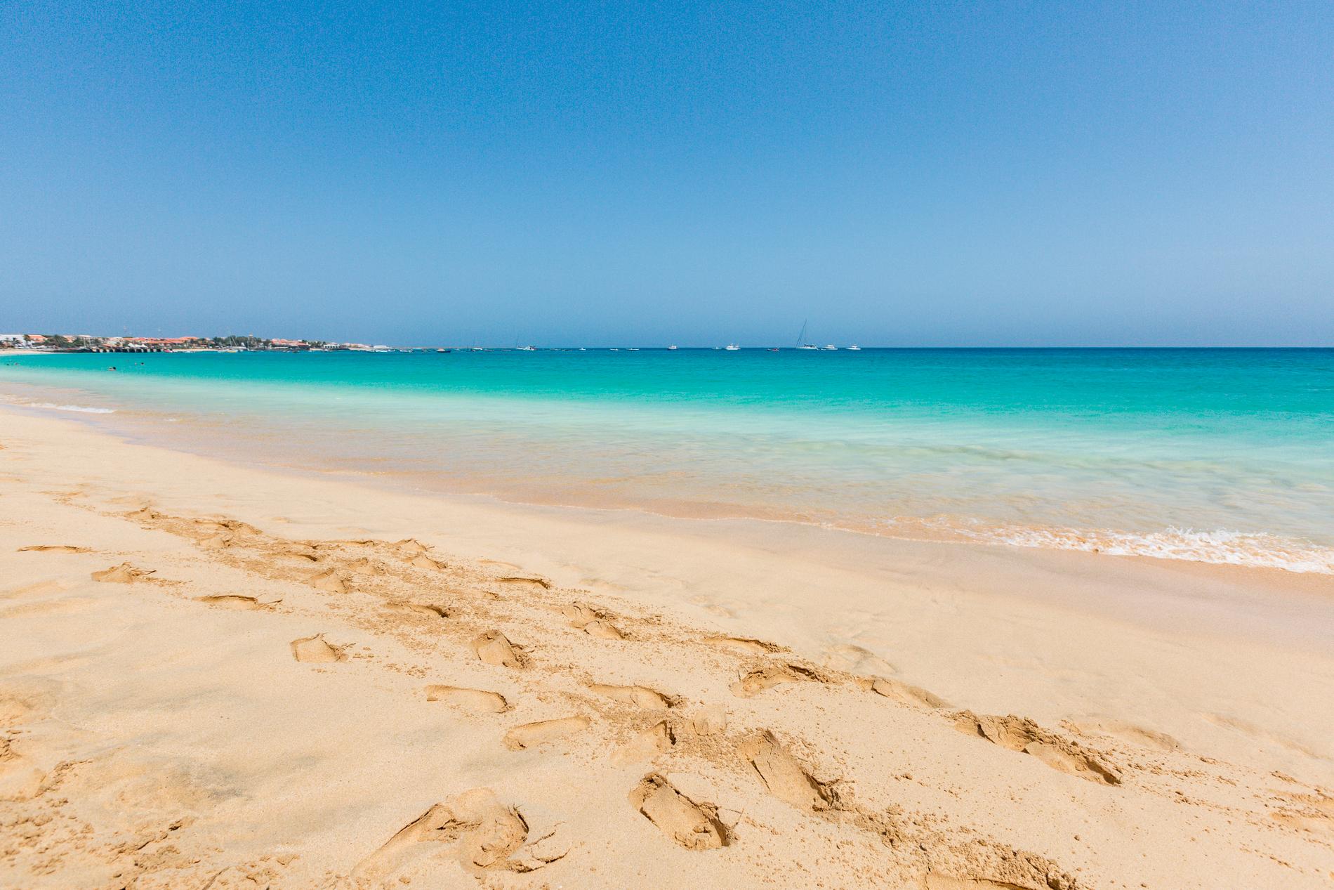 Kap Verde är ett land fullt av tomma stränder. 