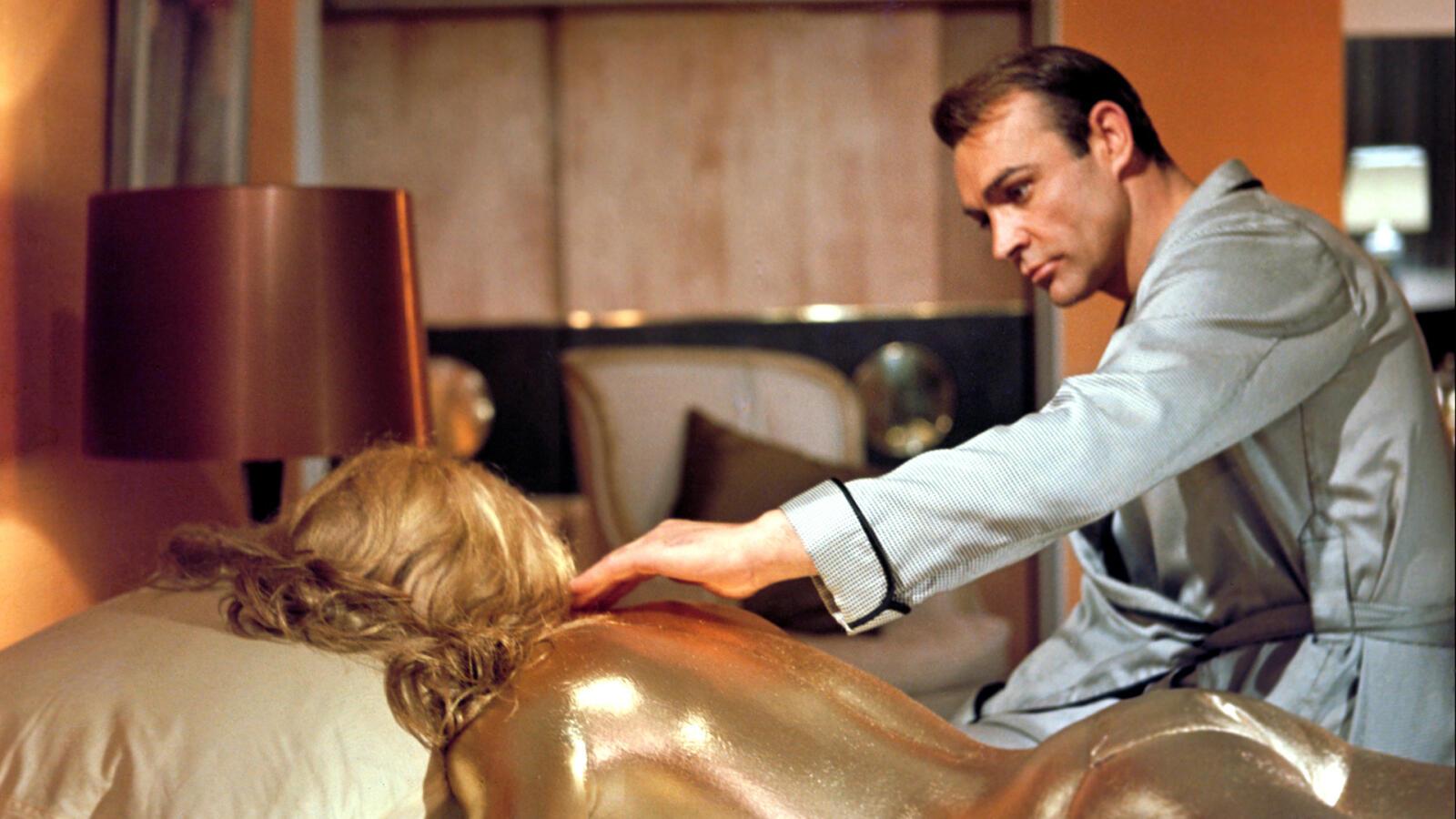 Sean Connery i ”Goldfinger” (1964).