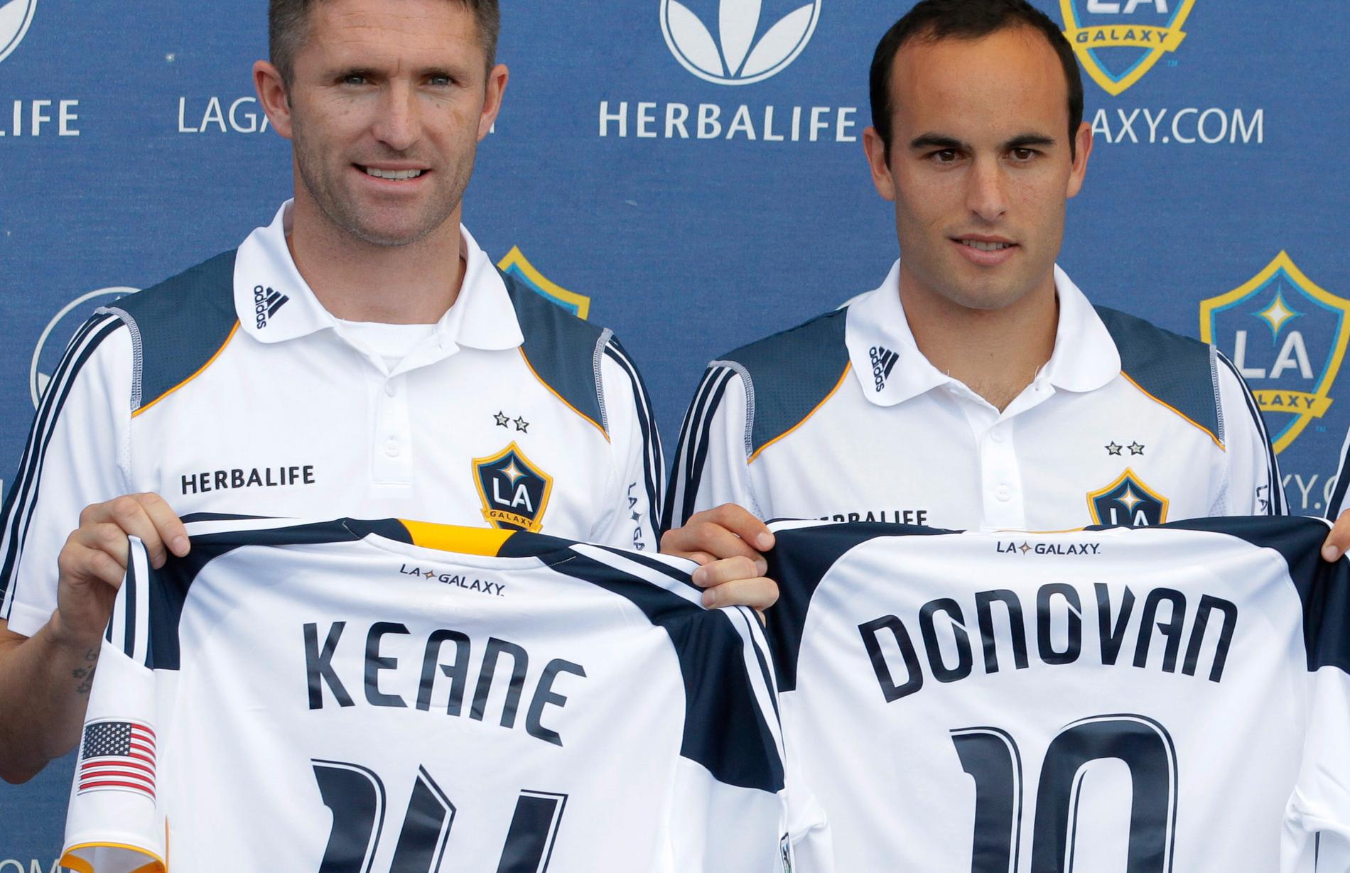 Robbie Keane och Landon Donovan var lagets två största stjärnor. Eller DP:s som det kallas i USA.