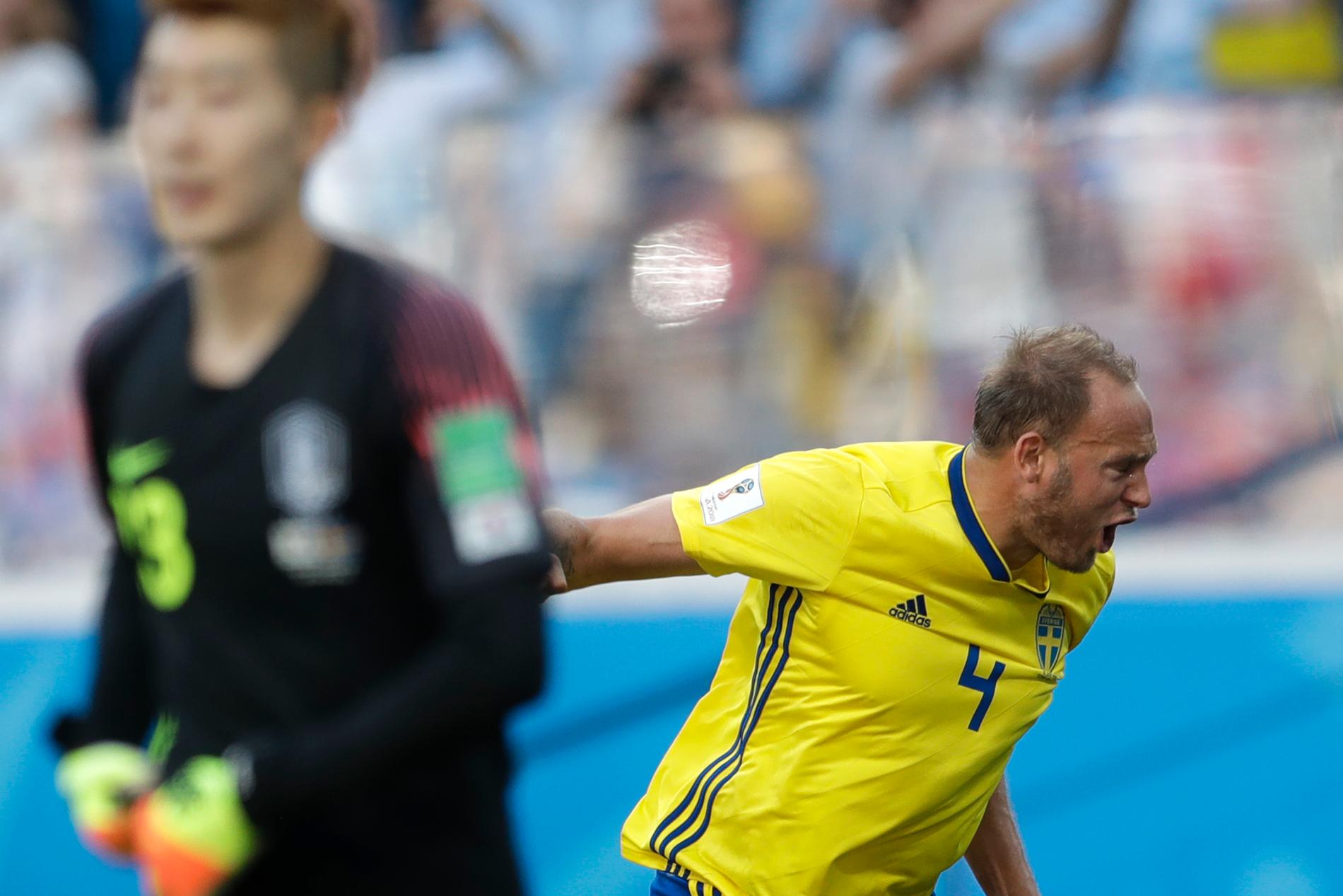 Andreas Granqvists straffmål mot Sydkorea förlängde Sveriges förlustfria VM-svit i gruppspelsmatcher till tio.