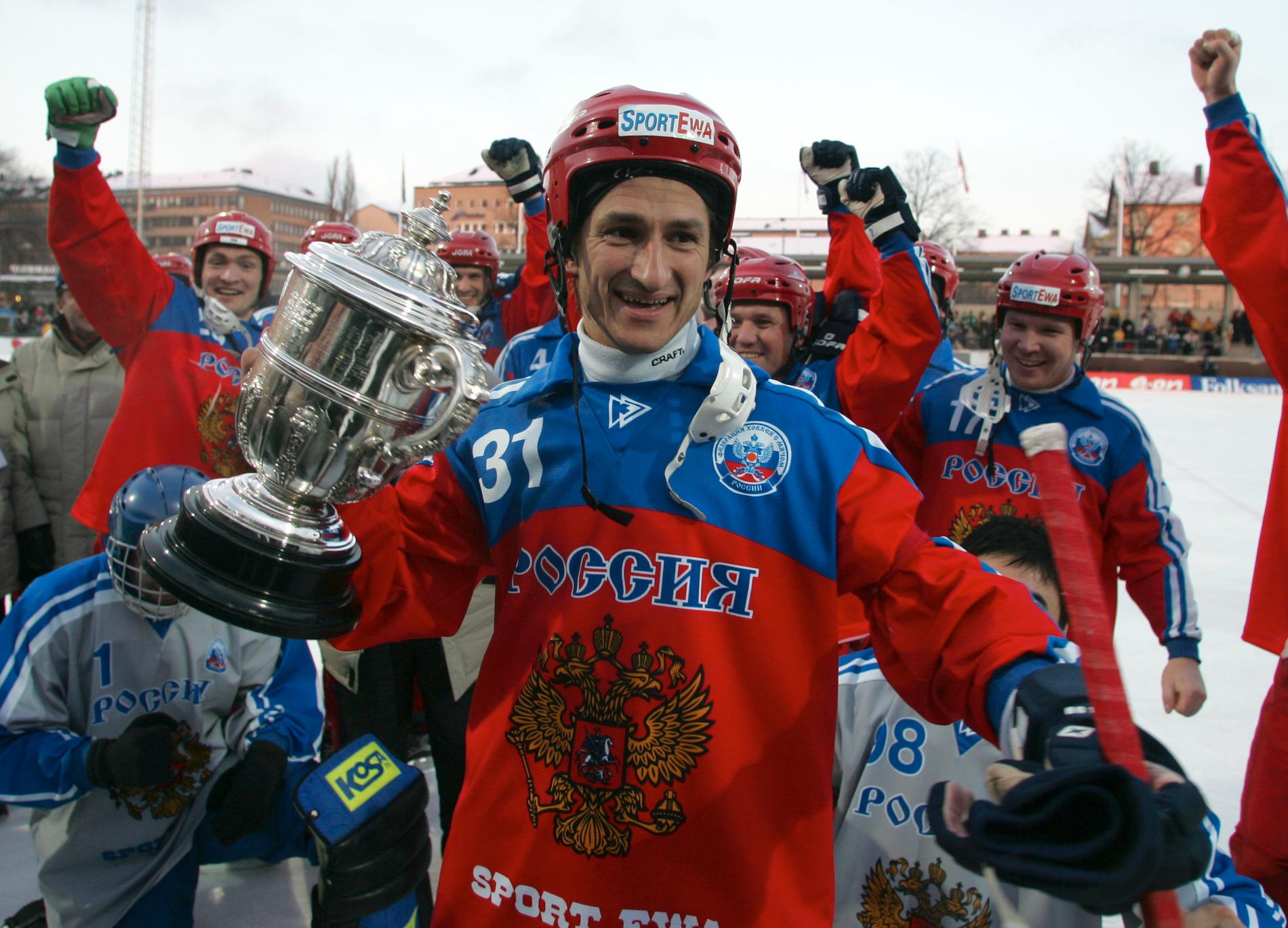 Svesjnikov firar VM-guldet 2006.