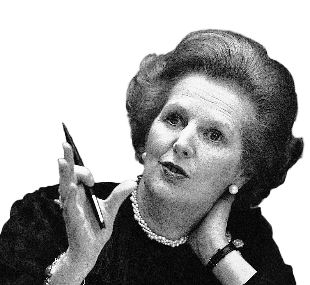 Margaret Thatchers hårdföra nyliberalism skyndade på segregeringen. Foto: AP