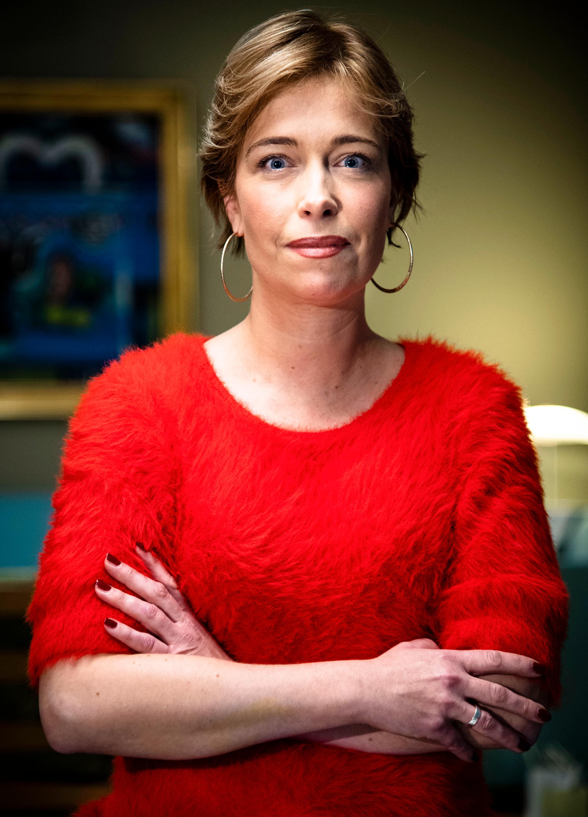 Annika Strandhäll, socialförsäkringsminister och ordförande i Pensionsgruppen.