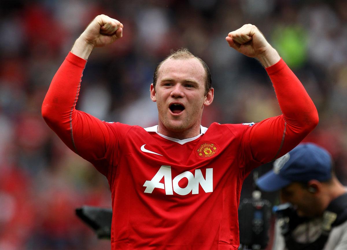 Rooney lycklig.