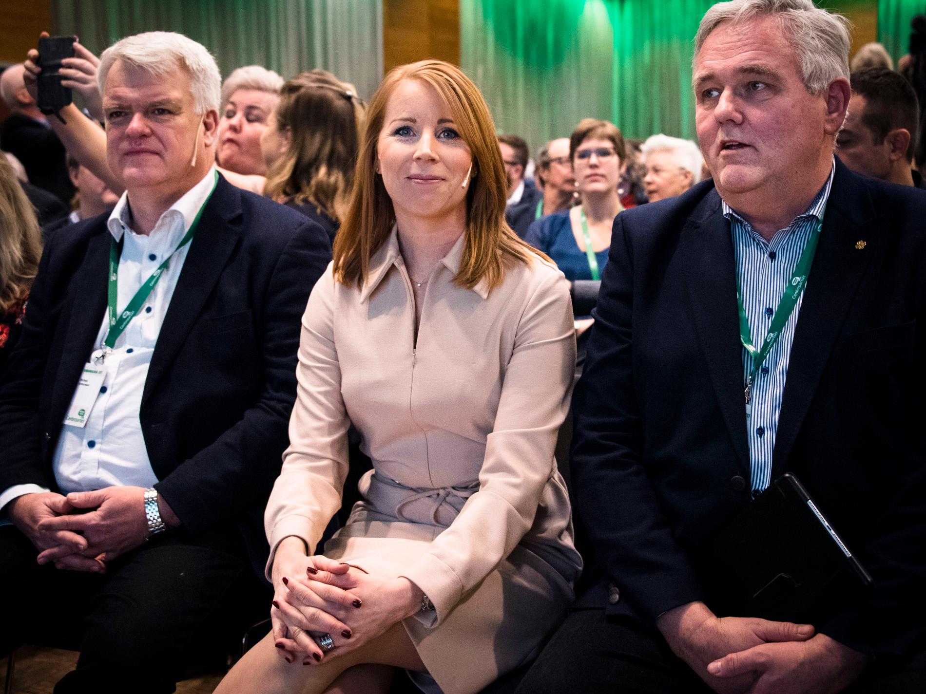 Annie Lööf under Centerpartiets kommundagar i Örebro.