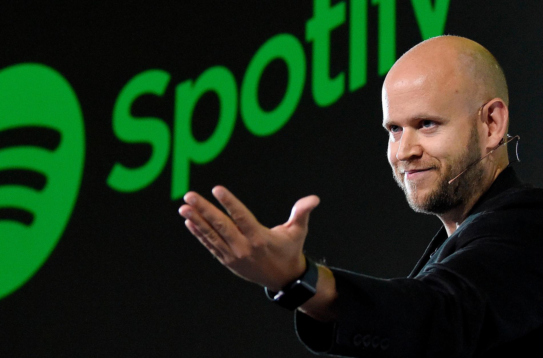 En vinnare – som gör brakförlust. Daniel Ek, grundare och vd för Spotify. Trots minusresultat år efter år lyckas bolaget ständigt locka till sig nytt kapital.
