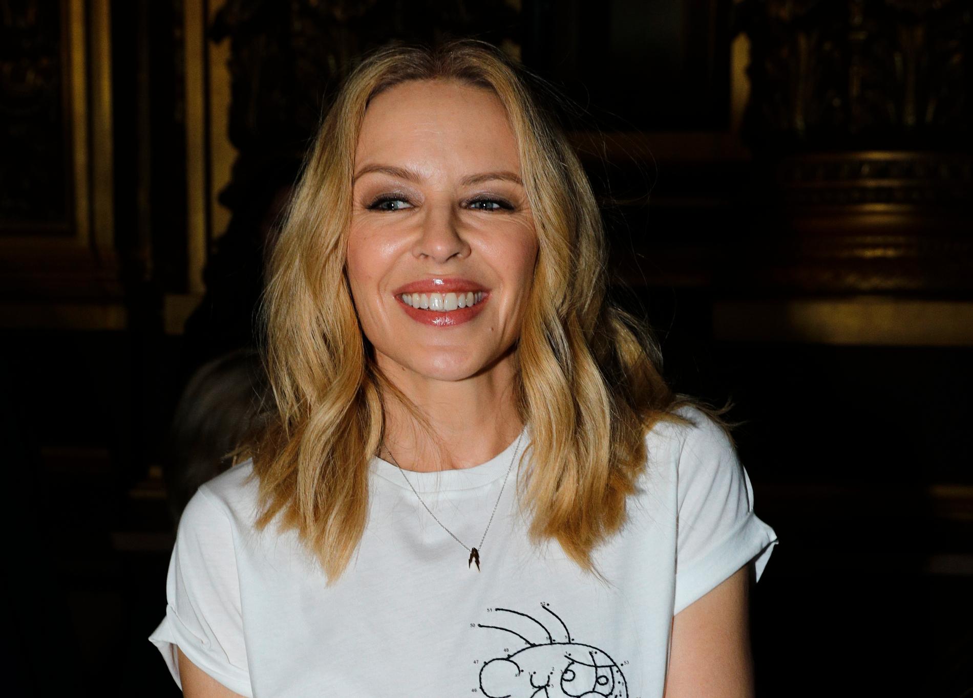 Kylie Minogue släpper ett discoalbum. "Disco är alltid återkommande, det kommer alltid att spelas på fester och firanden, oavsett om det är en Mark Ronson-version, Bee Gees eller Donna Summer", säger hon. Arkivbild.