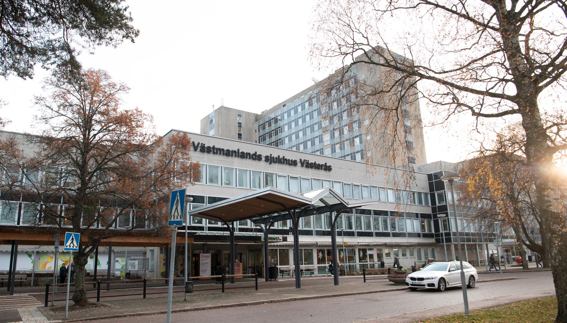 Västmanlands sjukhus i Västerås. Arkivbild. 