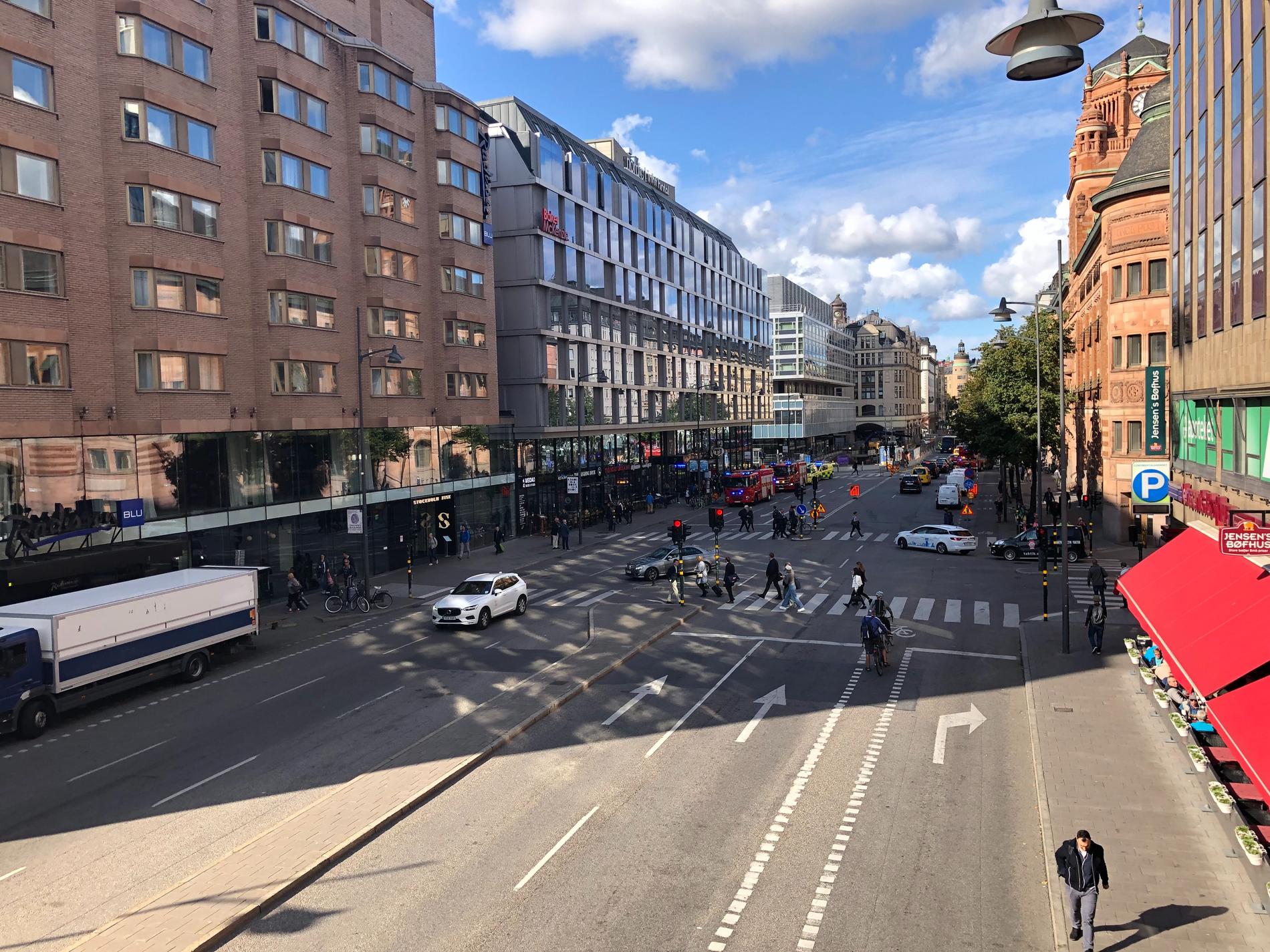 Hela Stockholm Citys pendeltågsstation har utrymts.