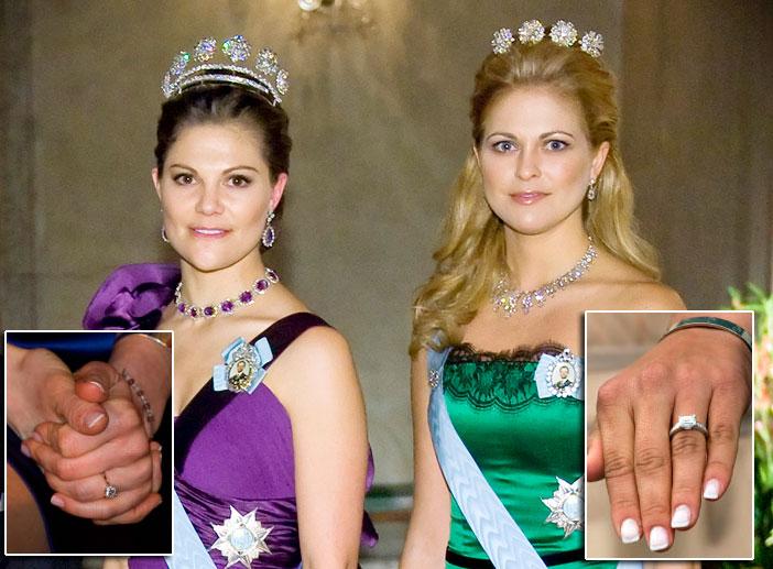 Alla vill ha prinsess-ringar Victorias och Madeleines val inför sina bröllop kommer att påverka hur vanliga svenskar gifter sig.