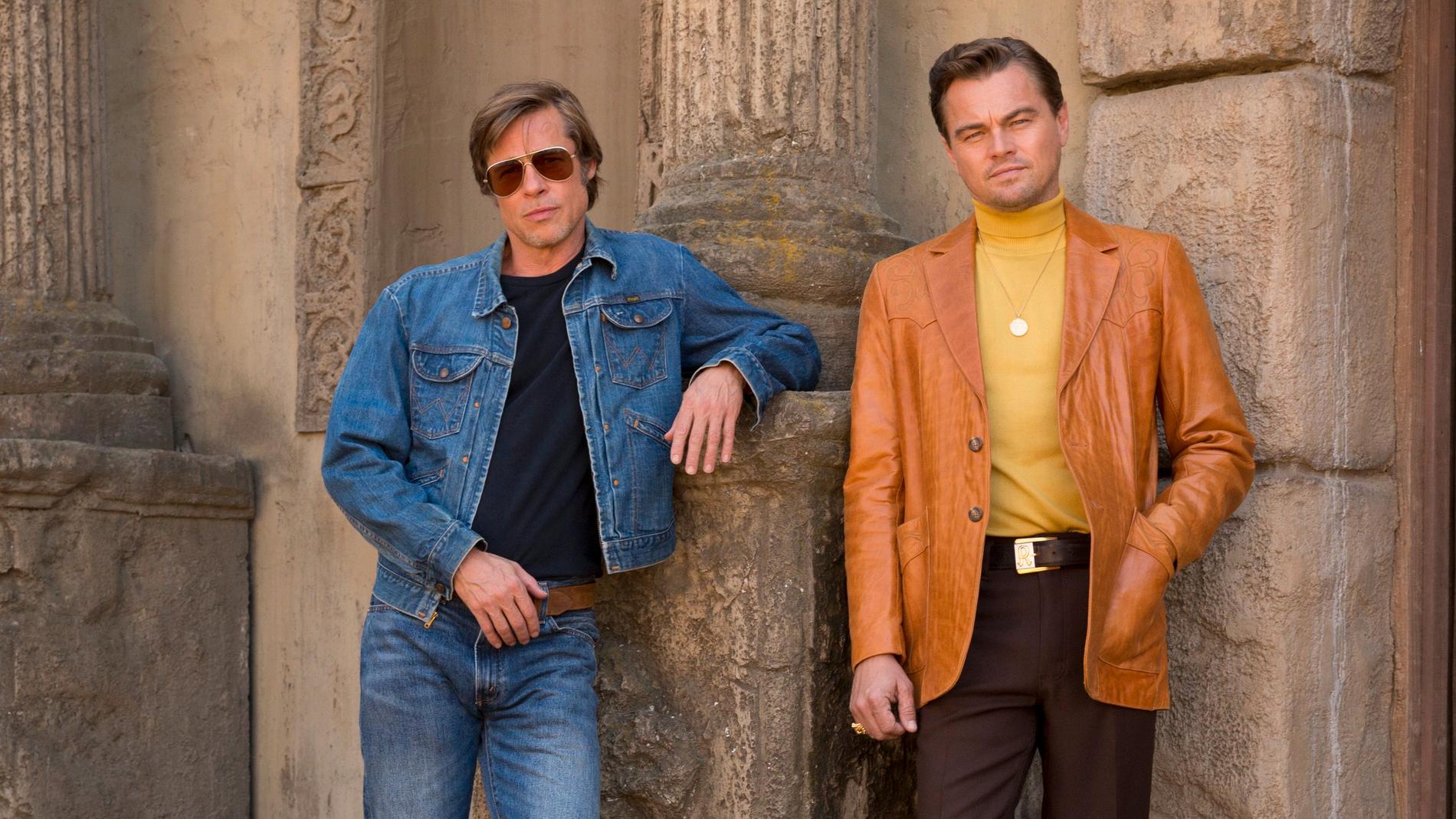  Brad Pitt och Leonardo DiCaprio i ”Once upon a time in Hollywood”.