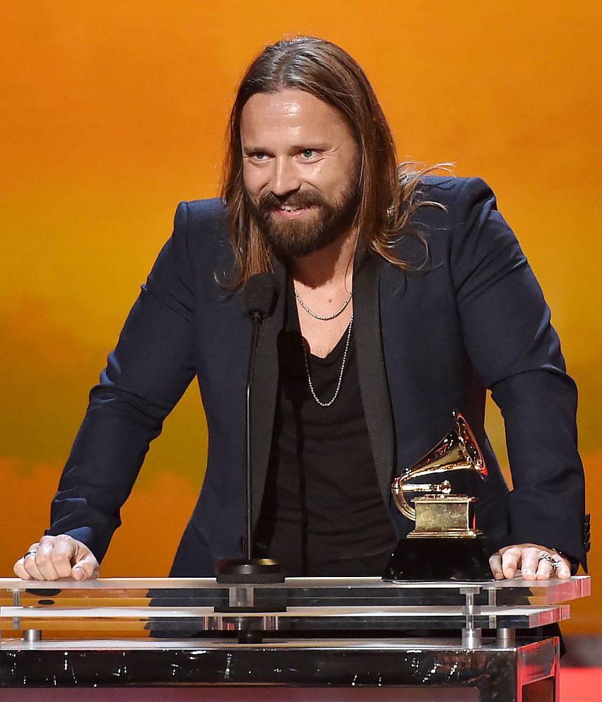 Max Martin tog även emot pris som Bästa producent vid Grammygalan i februari.