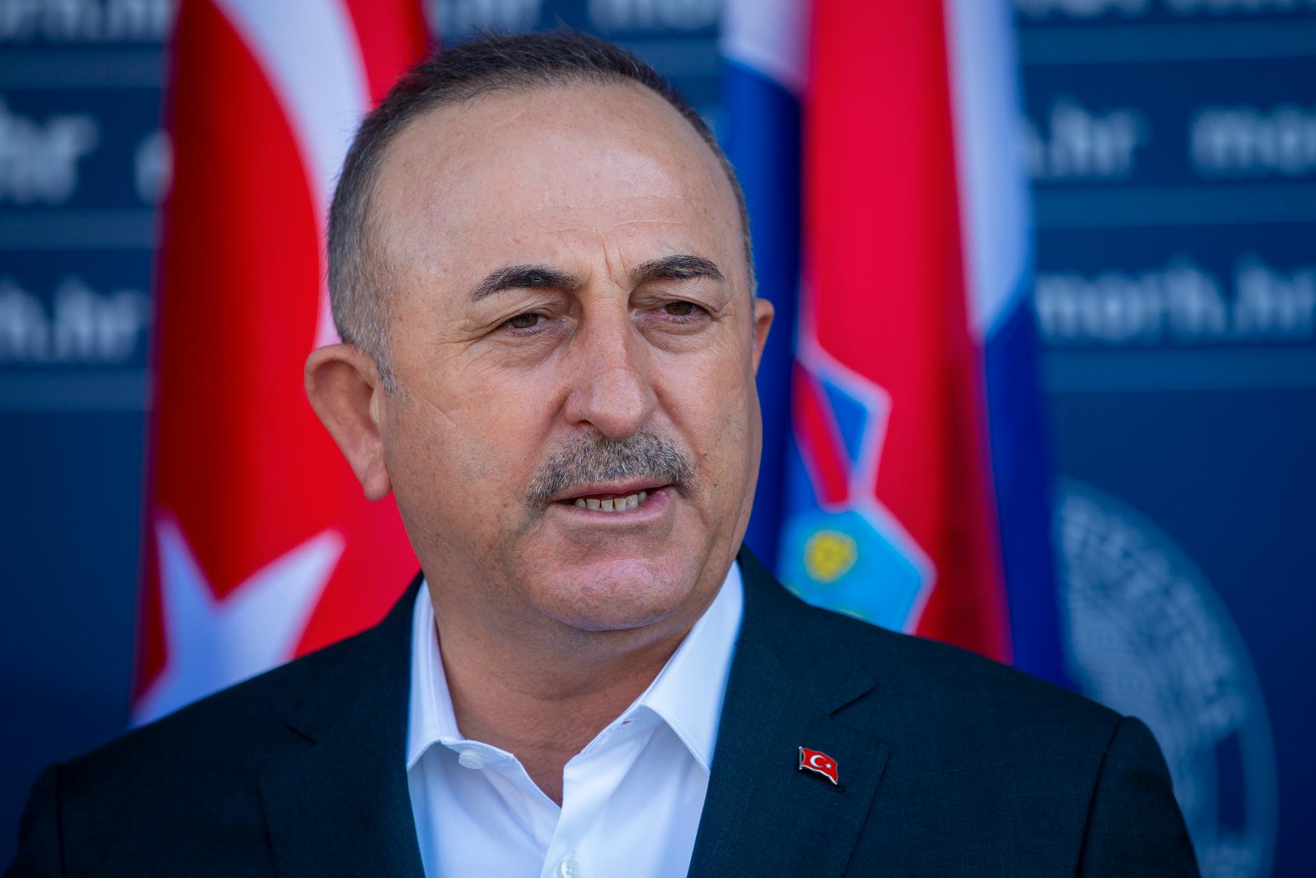 Turkiets utrikesminister Mevlüt Cavusoglu. Arkivbild.