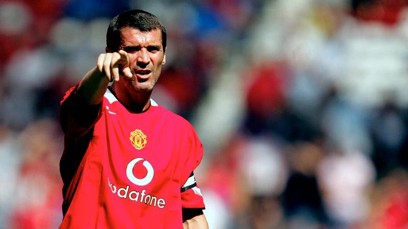 Roy Keane i United-tröjan