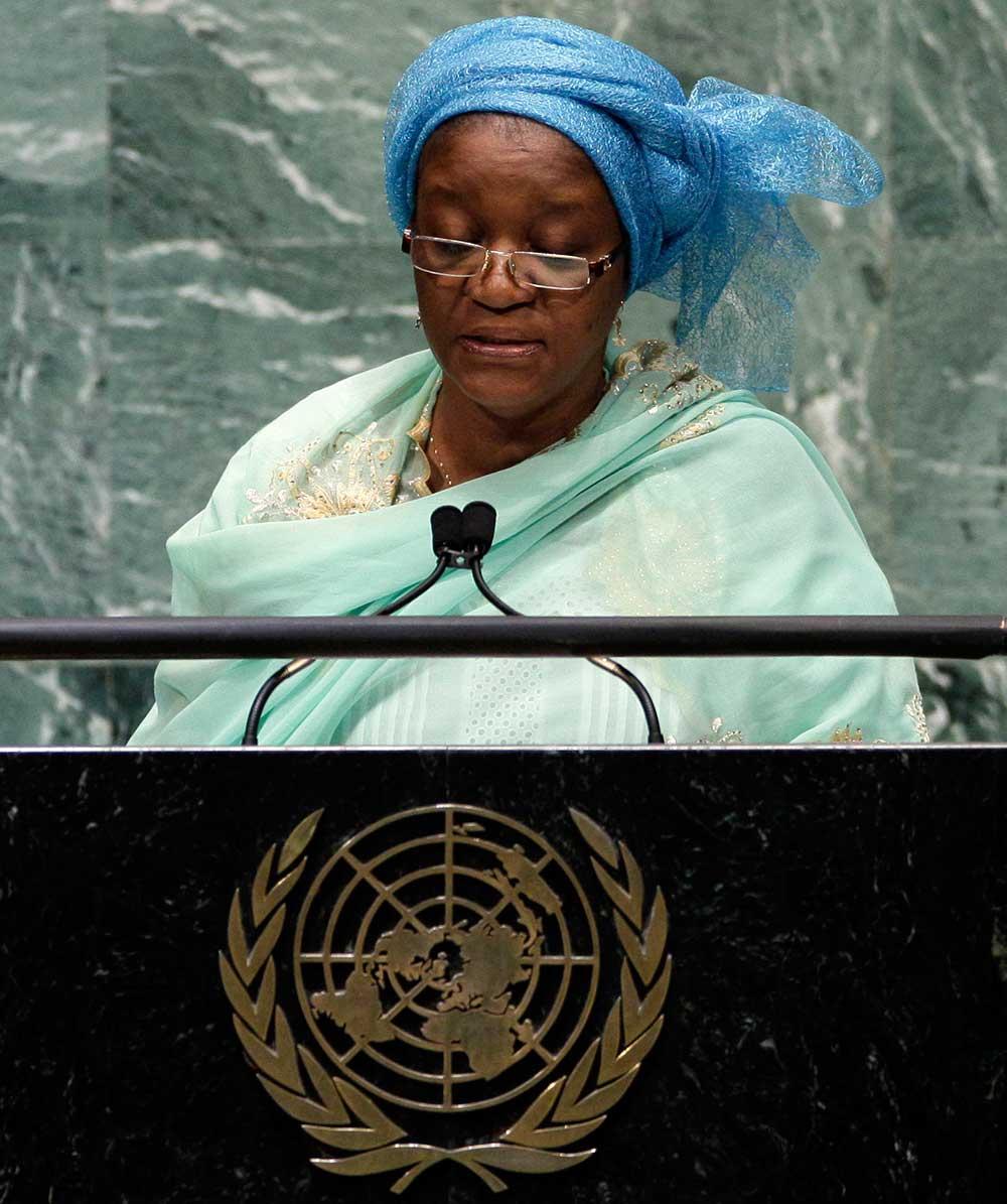 Zainab Hawa Bangura, FN:s särskilda sändebud för sexuellt våld i väpnade konflikter.