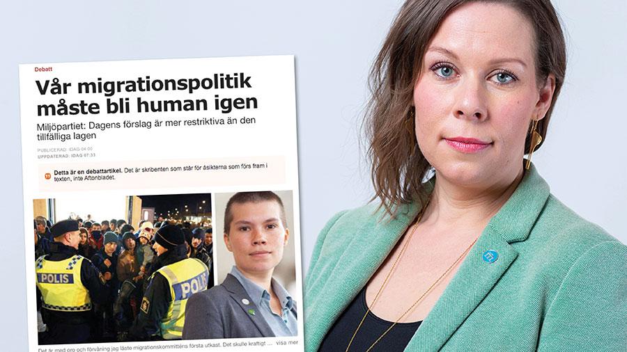 Det finns en klar majoritet i både riksdagen och i opinionen för en stram invandringspolitik. Moderaterna har lärt sig sin läxa – Miljöpartiet ska hållas borta från inflytande över svensk invandringspolitik, skriver Maria Malmer Stenergard.