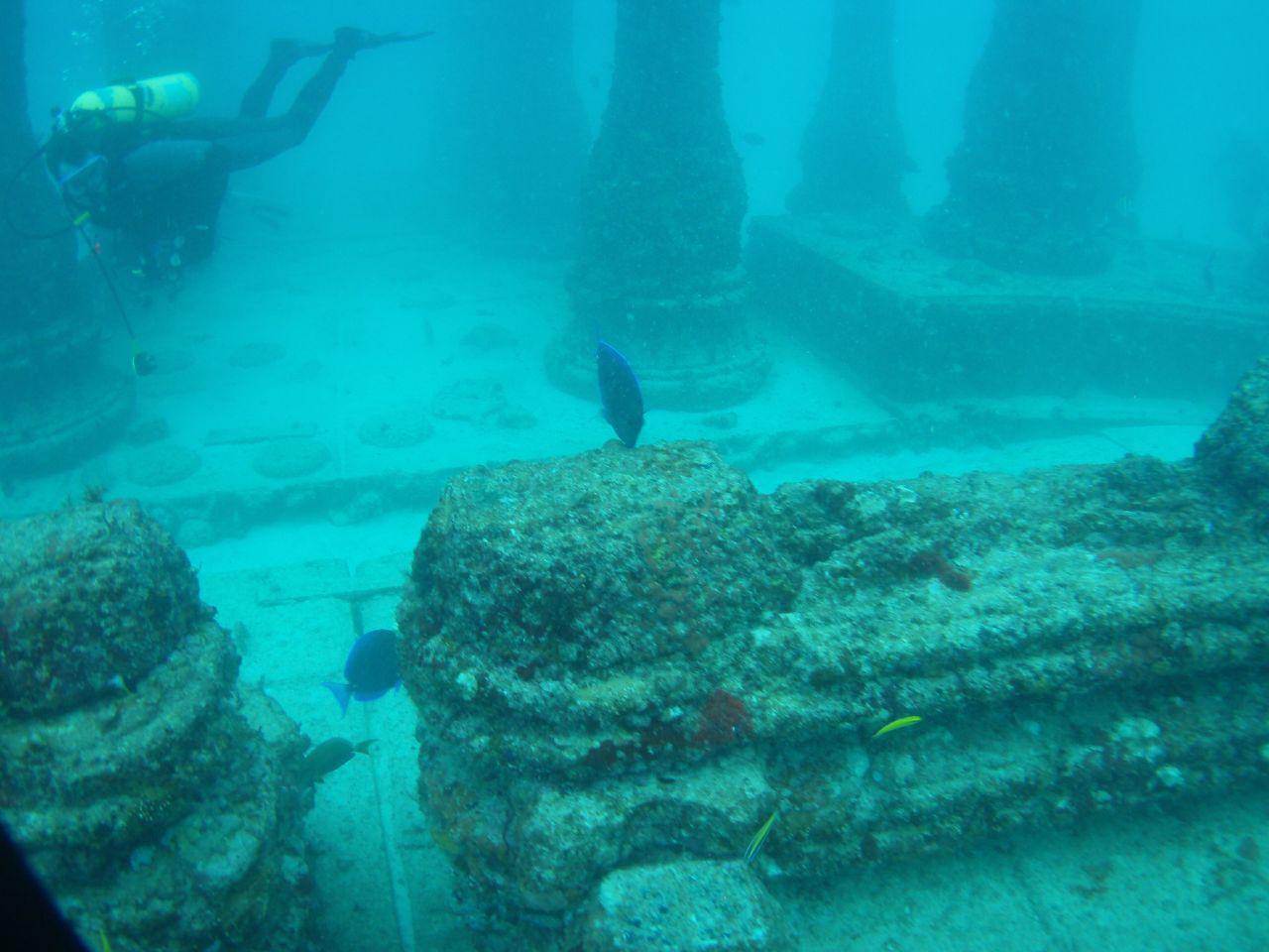 Underwater Cemetery utanför Miamis kust.
