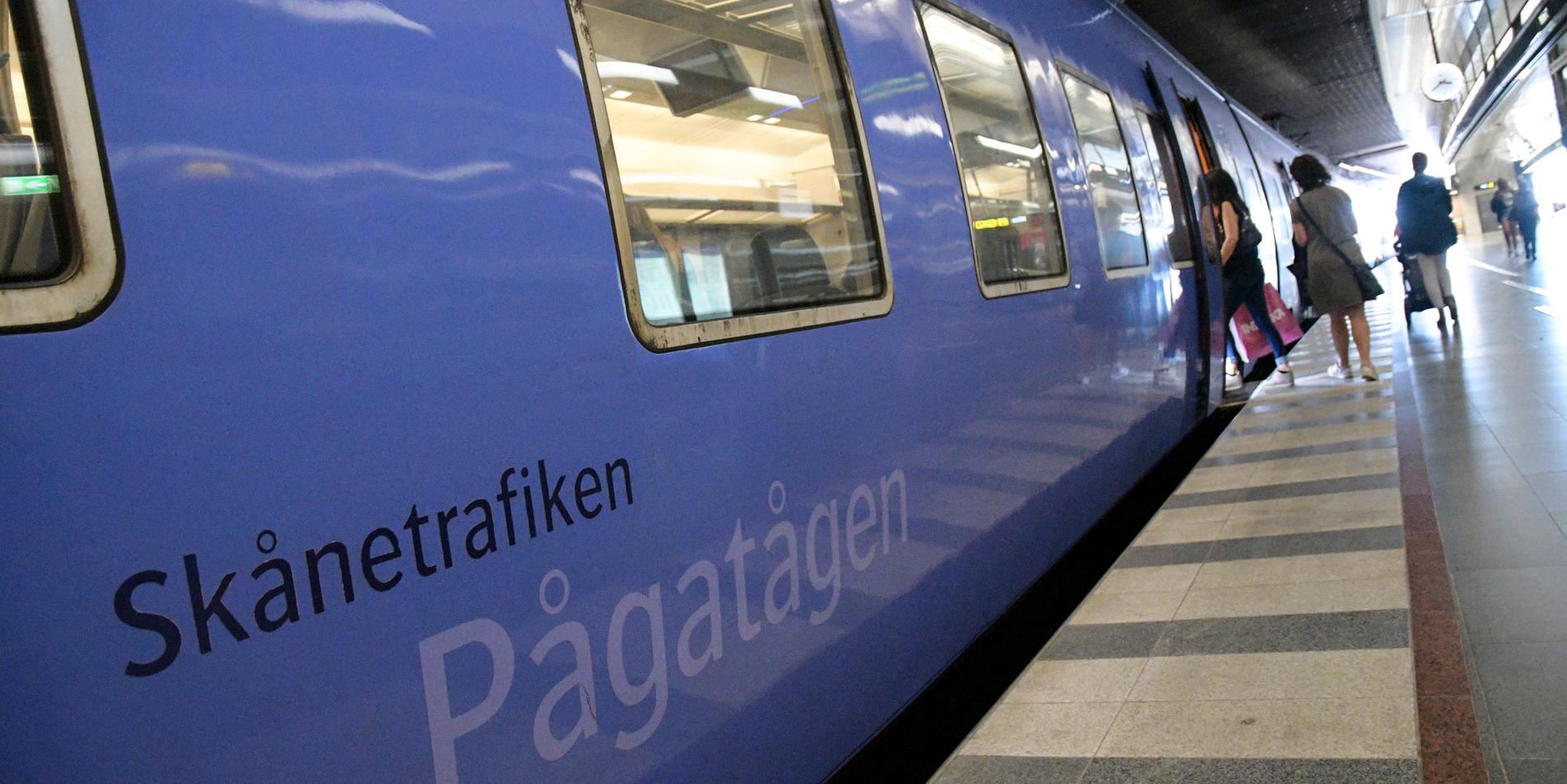 All tågtrafik är inställd mellan Simrishamn och Ystad i helgen. Bussar ersätter, uppger Skånetrafiken. 