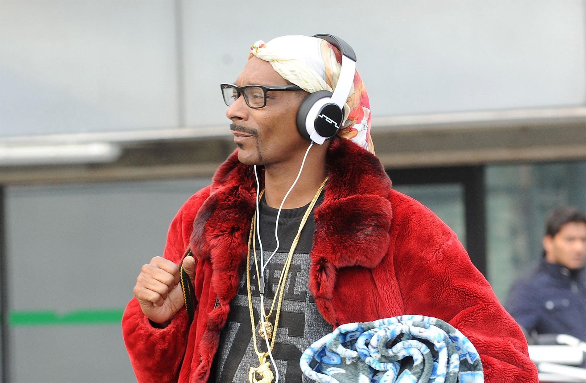 Snoop Dogg i London i december.