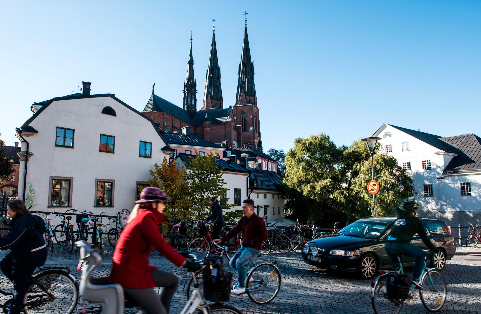 Cyklister liksom bilister och gångtrafikanter ska inte behöva trängas lika mycket i de södra delarna av Uppsala, anser kommunen. 