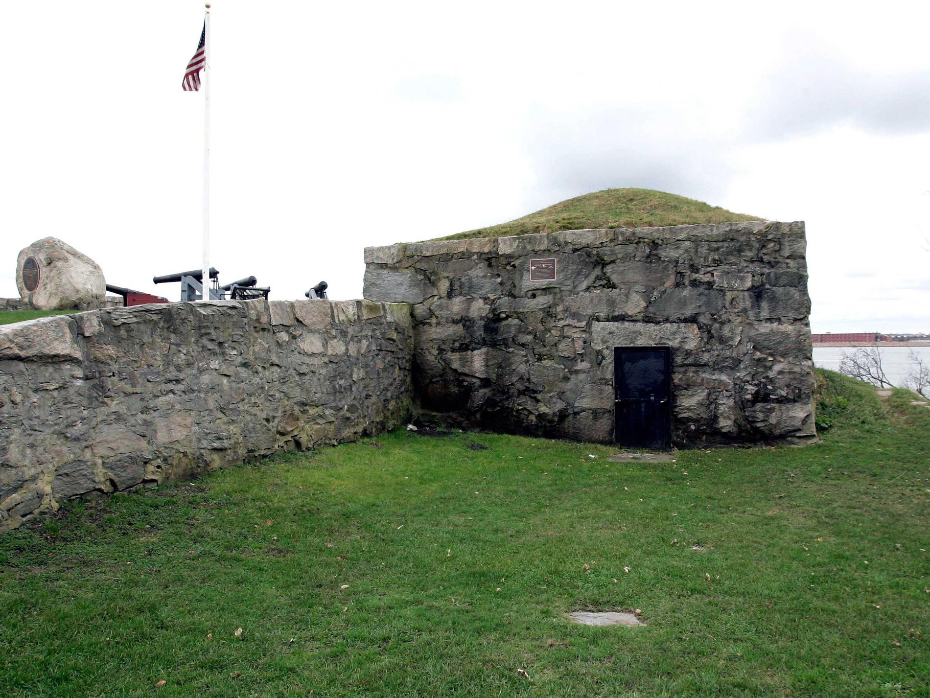 Fort Phoenix i Massachusetts, USA.