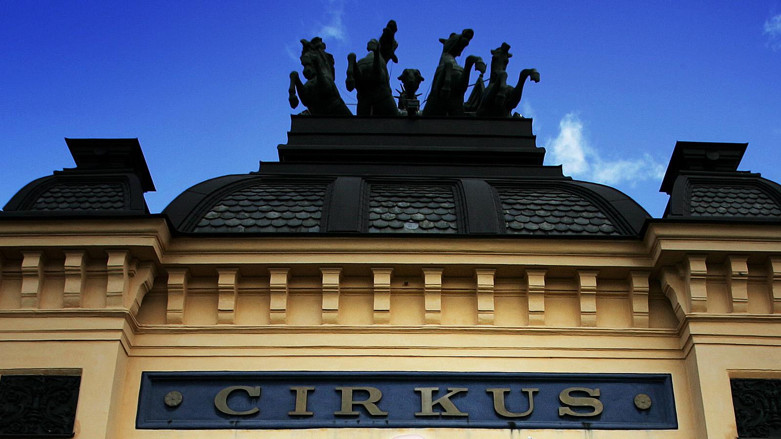 Cirkus på Djurgården i Stockholm.