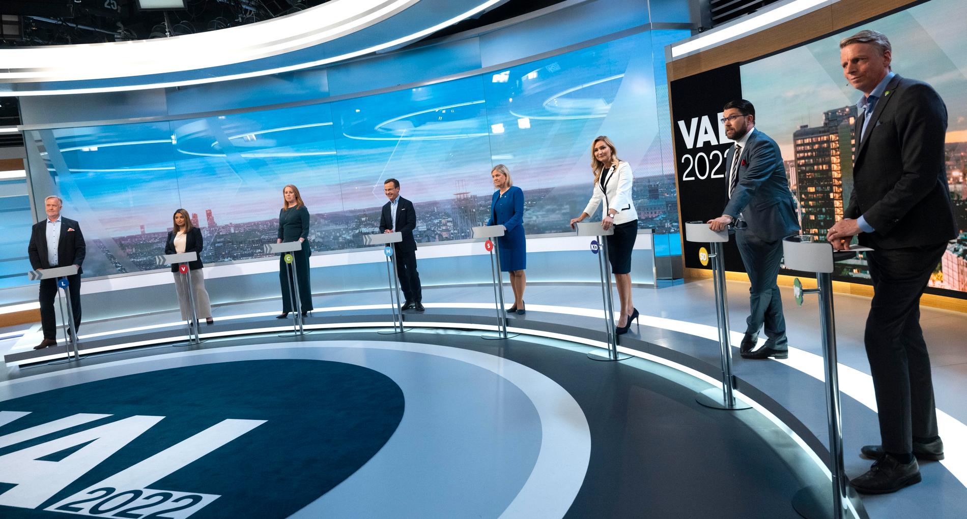 Partiledarna drabbade samman i TV4 på söndagskvällen. Misstroendeförklaringen mot Morgan Johansson var ett av de ämnen som ledde till het debatt. 