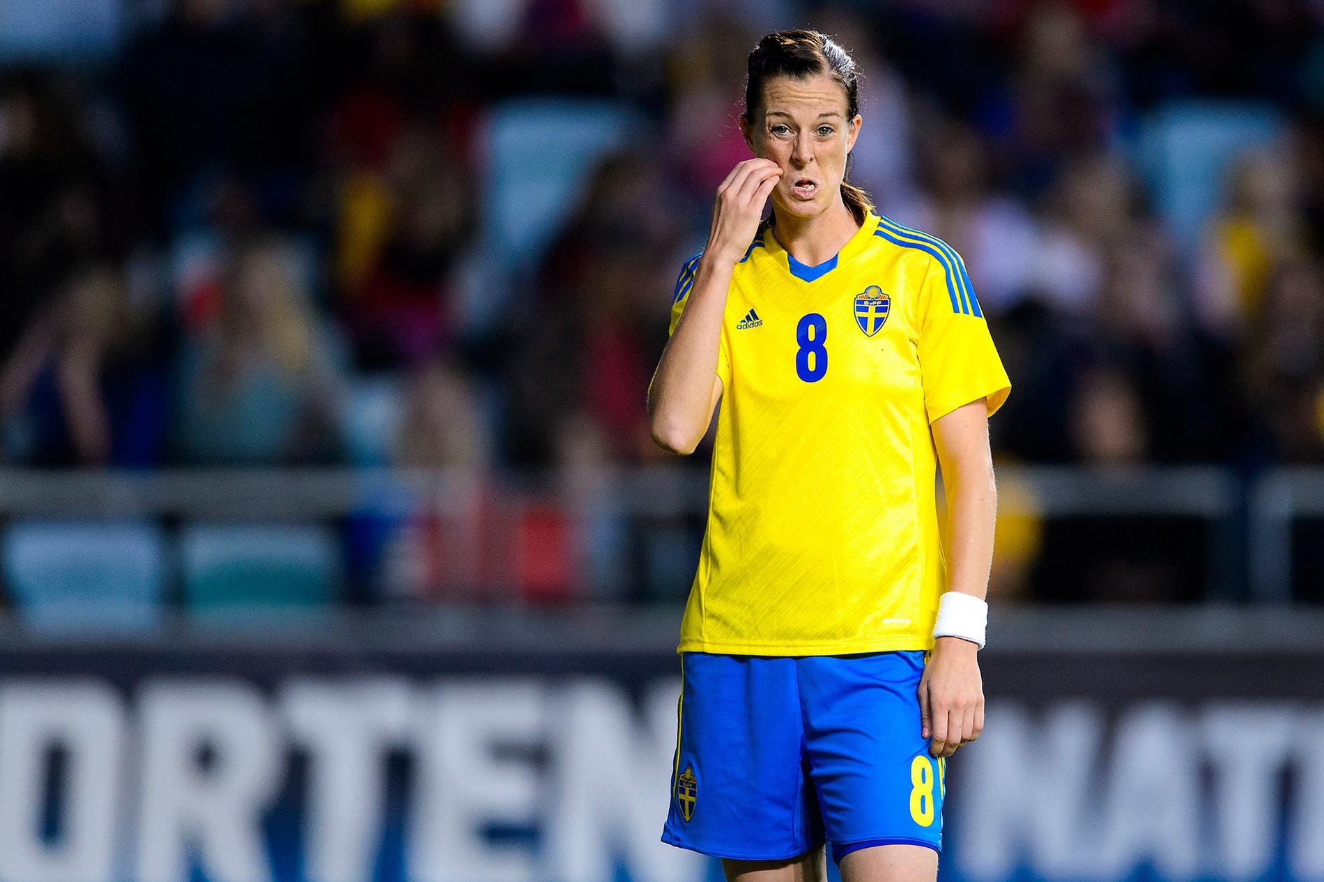 Nja, Lotta Schelin – enligt oddsen åker Sverige ut i kvartsfinal i dam-VM.