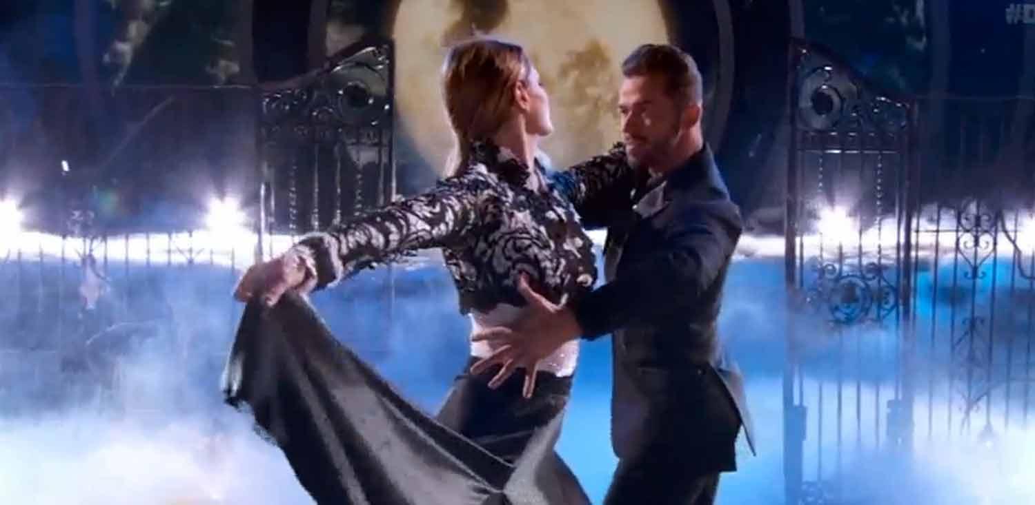 Mischa Barton och Artem Chigvintsev dansade ihop i tv-programmet ”Dancing with the stars”.