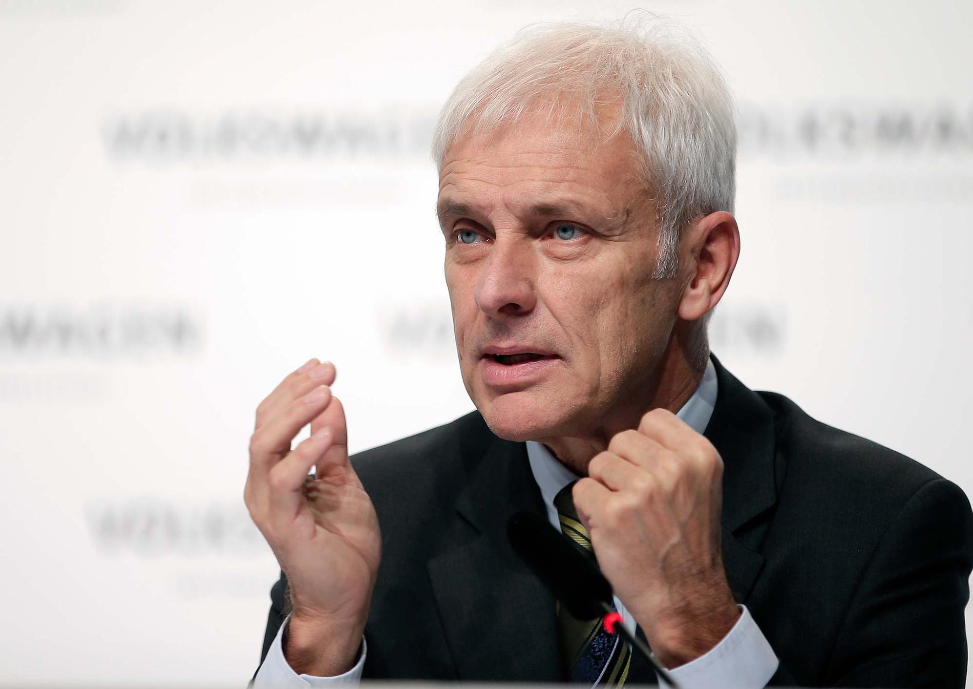 VW-chefen Matthias Müller.