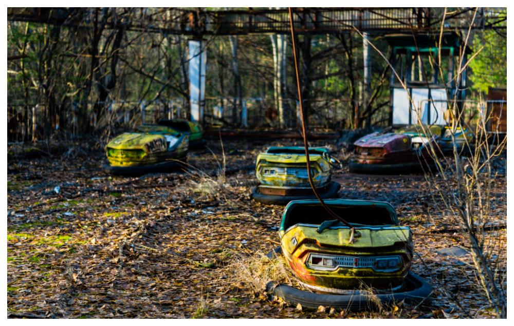 Spökstaden Pripyat.
