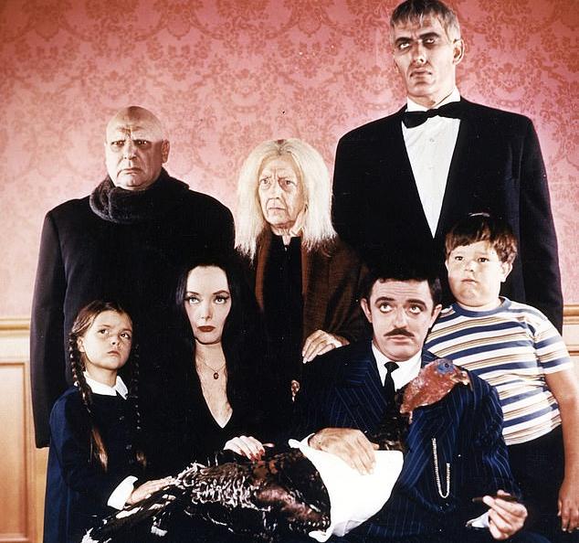 Familjen Addams på 60-talet.