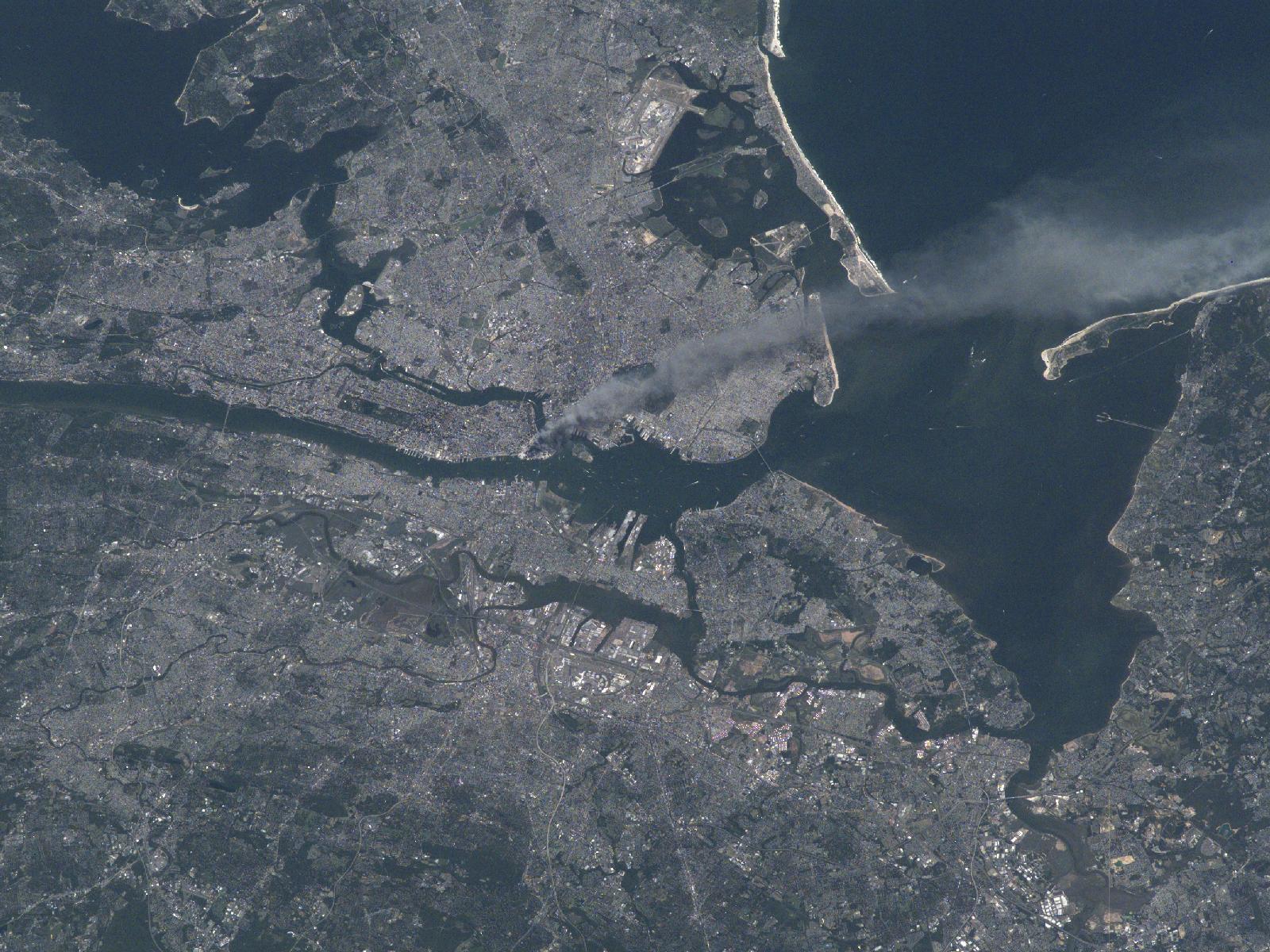 Såhär upplevde astronauterna på ISS terrorattacken mot World Trade Center.