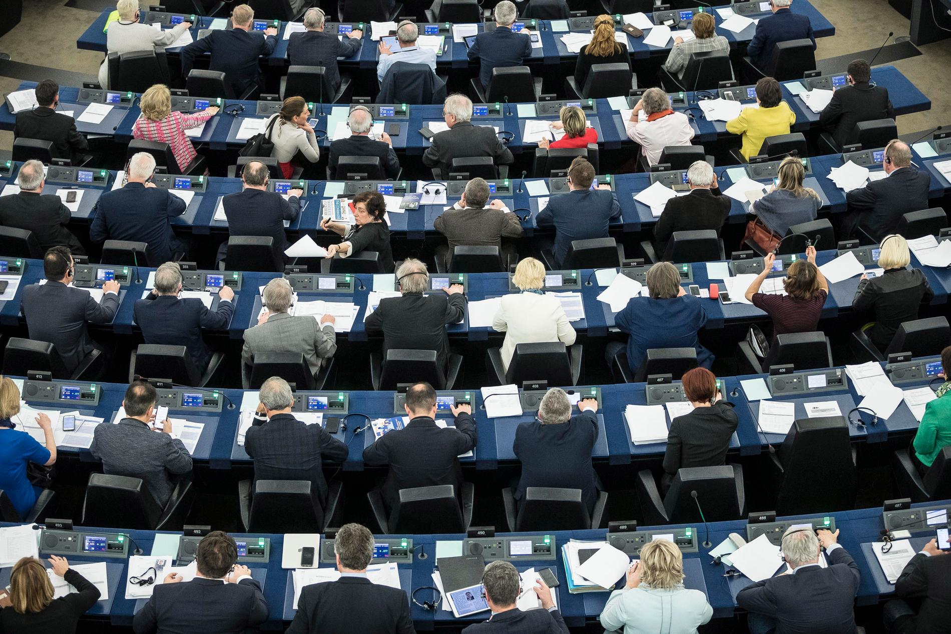 EU-parlamentet delar sin tid mellan Bryssel och Strasbourg. Arkivfoto.