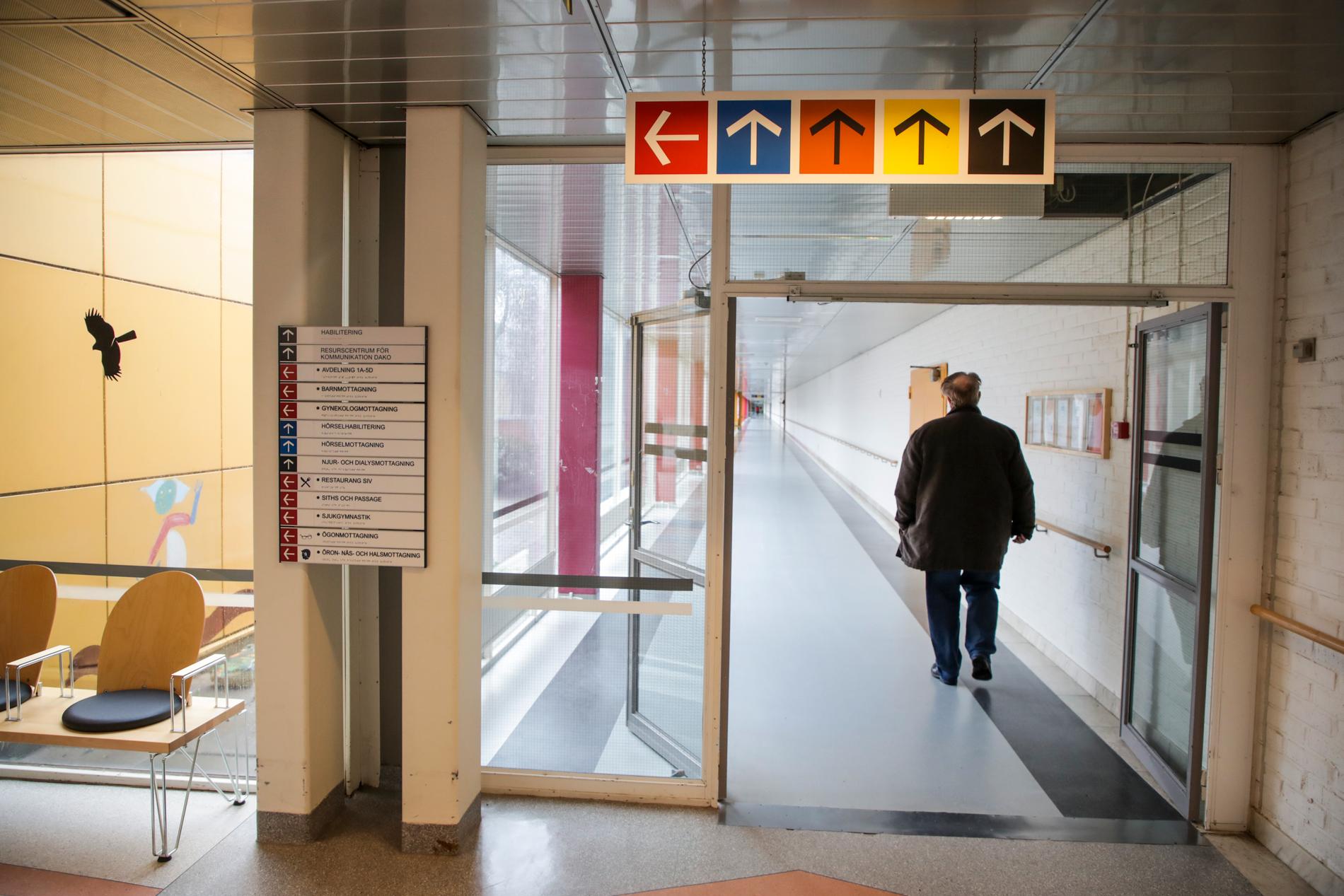 Hallands sjukhus Varberg får kritik av IVO. Arkivbild.