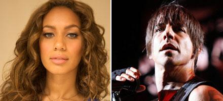 Sexiga som få – sångerskan Leona Lewis och sångaren Anthony Kiedis.
