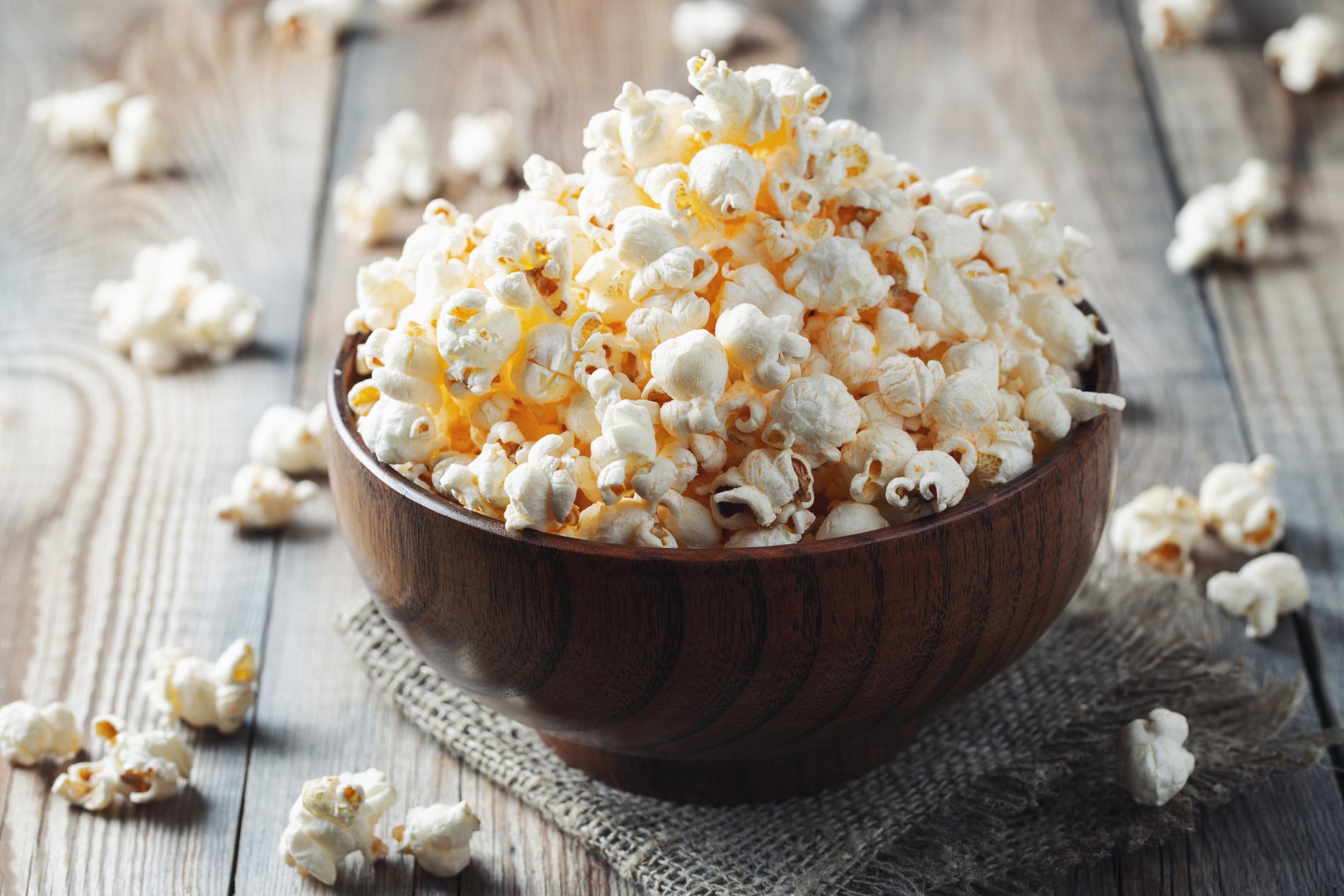 Popcorn är ett riktigt uråldrigt snacks som funnits över årtusenden.