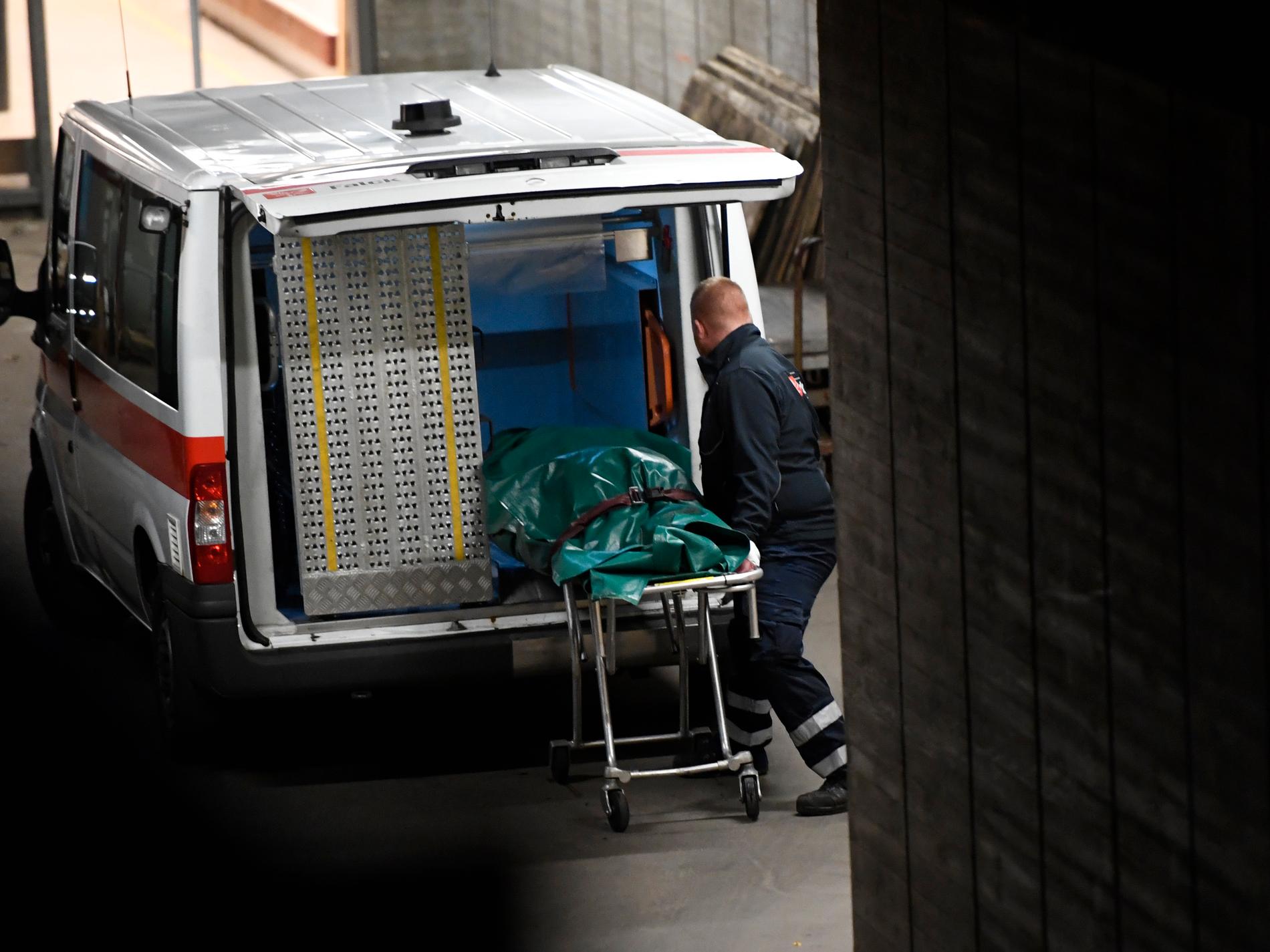 Kroppsdelarna som hittades på fredagen tas omhand av dansk polis. 