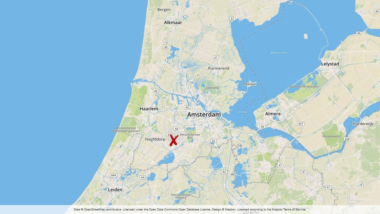 Flygplatsen Schiphol i Amsterdam.