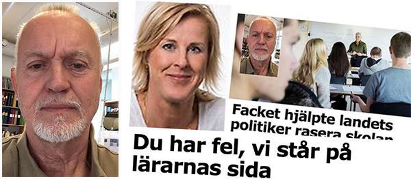 Lasse Hagborg i slutreplik till Åsa Fahlén: Grupperingen av lärare försvarar hon däremot. Den har gett pengar. Så kan man resonera om bortser från de stora grupper som blivit helt lottlösa. 