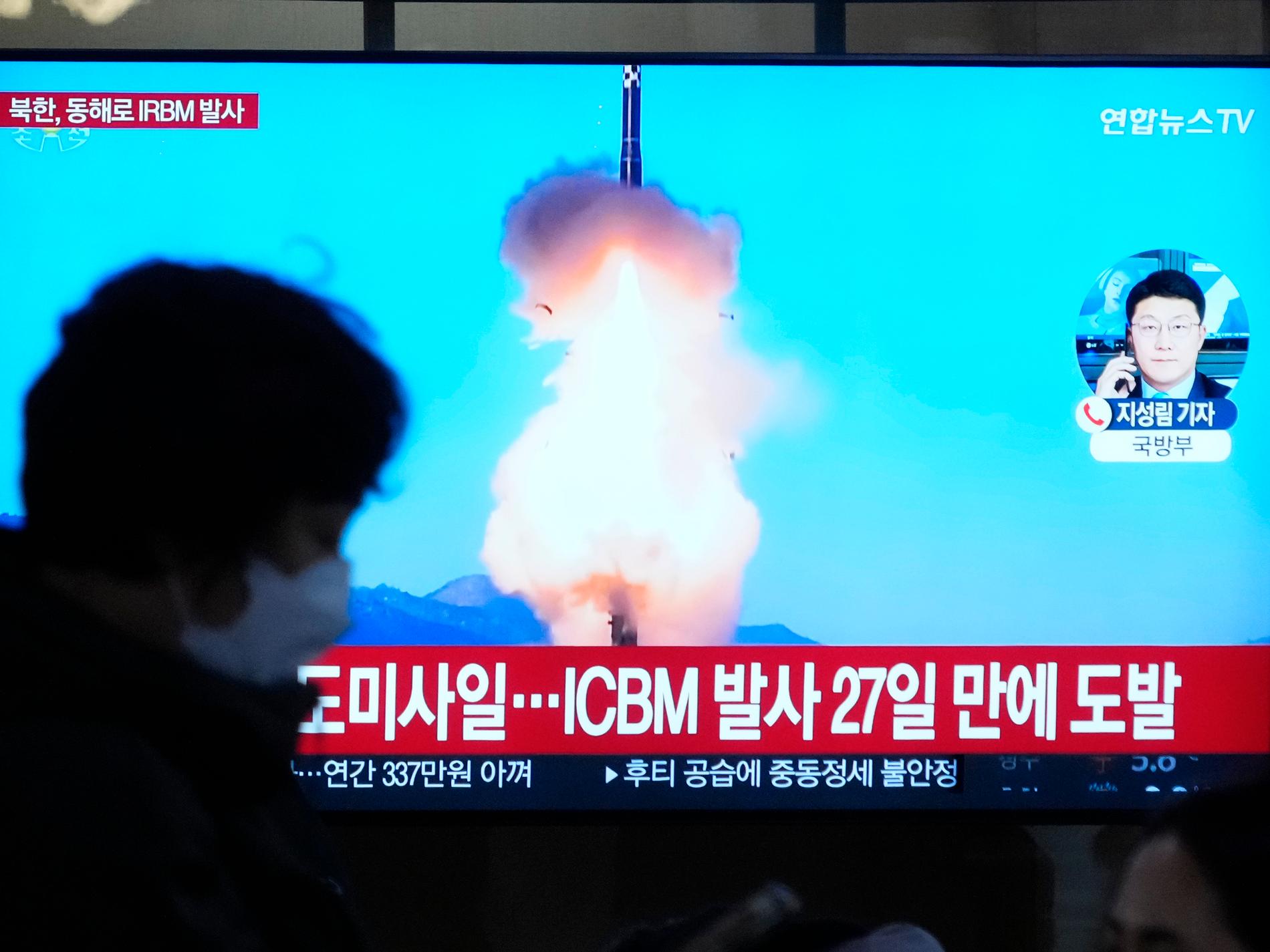 Nordkorea avfyrade robotar igen