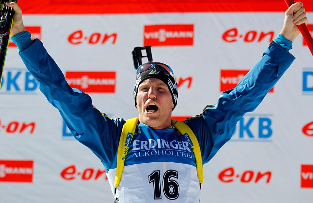 Björn Ferry hade en sagolik helg i Pokljuka. Han vann sprinten och mass-starten och blev tvåa i jaktstarten.