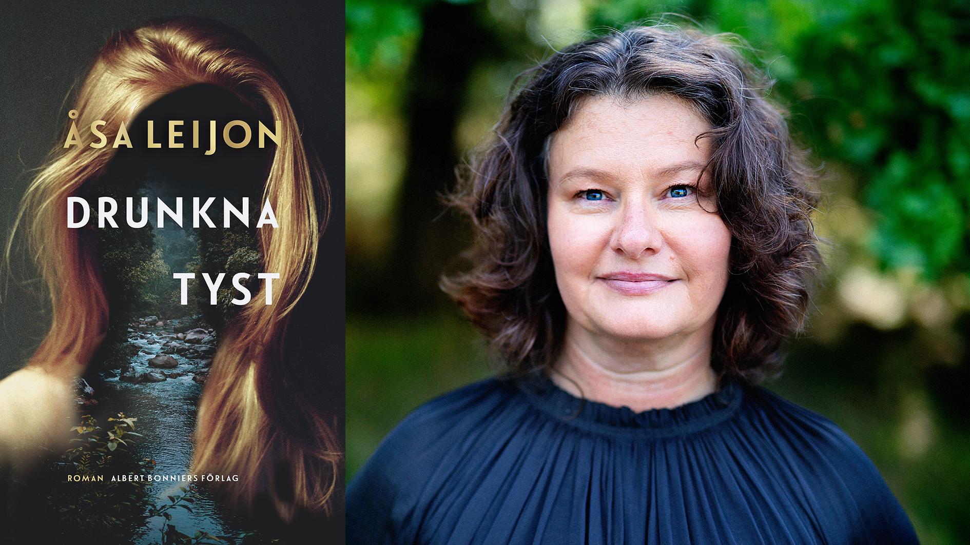 Åsa Leijon (född 1968) arbetar som gymnasielärare. ”Drunkna tyst” är hennes debutroman.