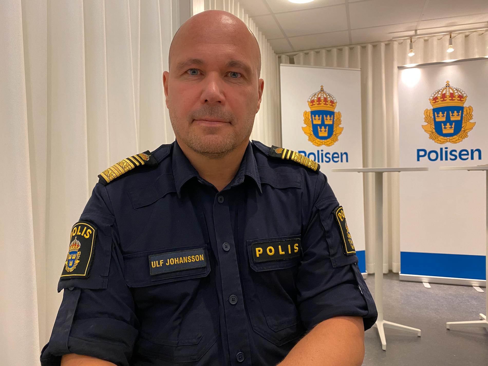 ”Vi i vet att polistäthet är en viktig faktor. Det såg vi inte minst under operation Rimfrost i både Uppsala och Malmö”, säger regionchefen Ulf Johansson.