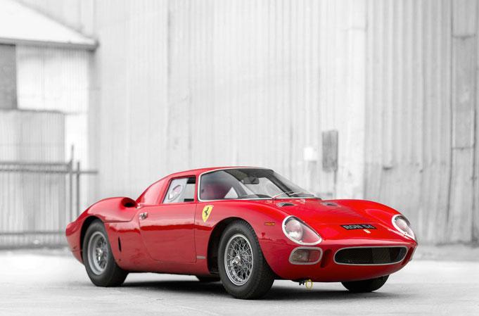 1964 Ferrari 250 LM by Scaglietti. Foto: Sotheby’s/RM Auction.