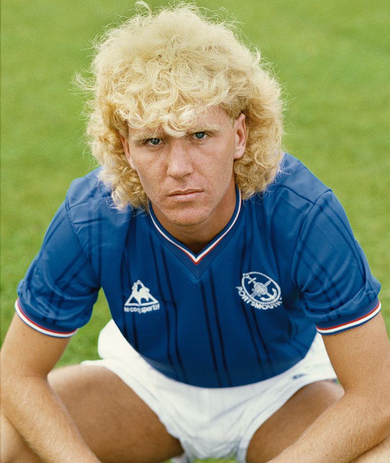 Scott McGarvey som aktiv spelare i Portsmouth 1984.