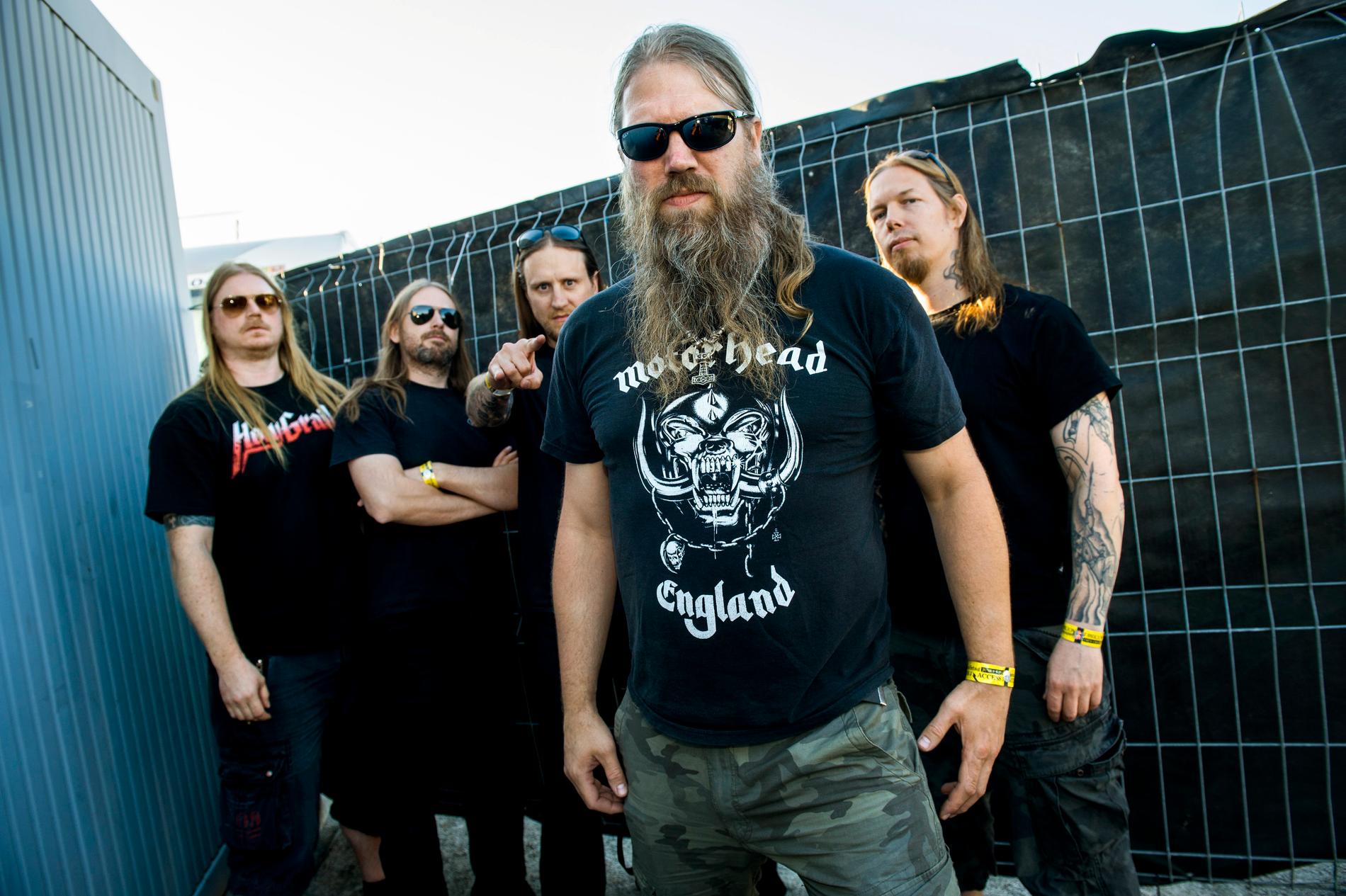 Amon Amarth spelar på Gefle Metal Festival i sommar. Arkivbild.