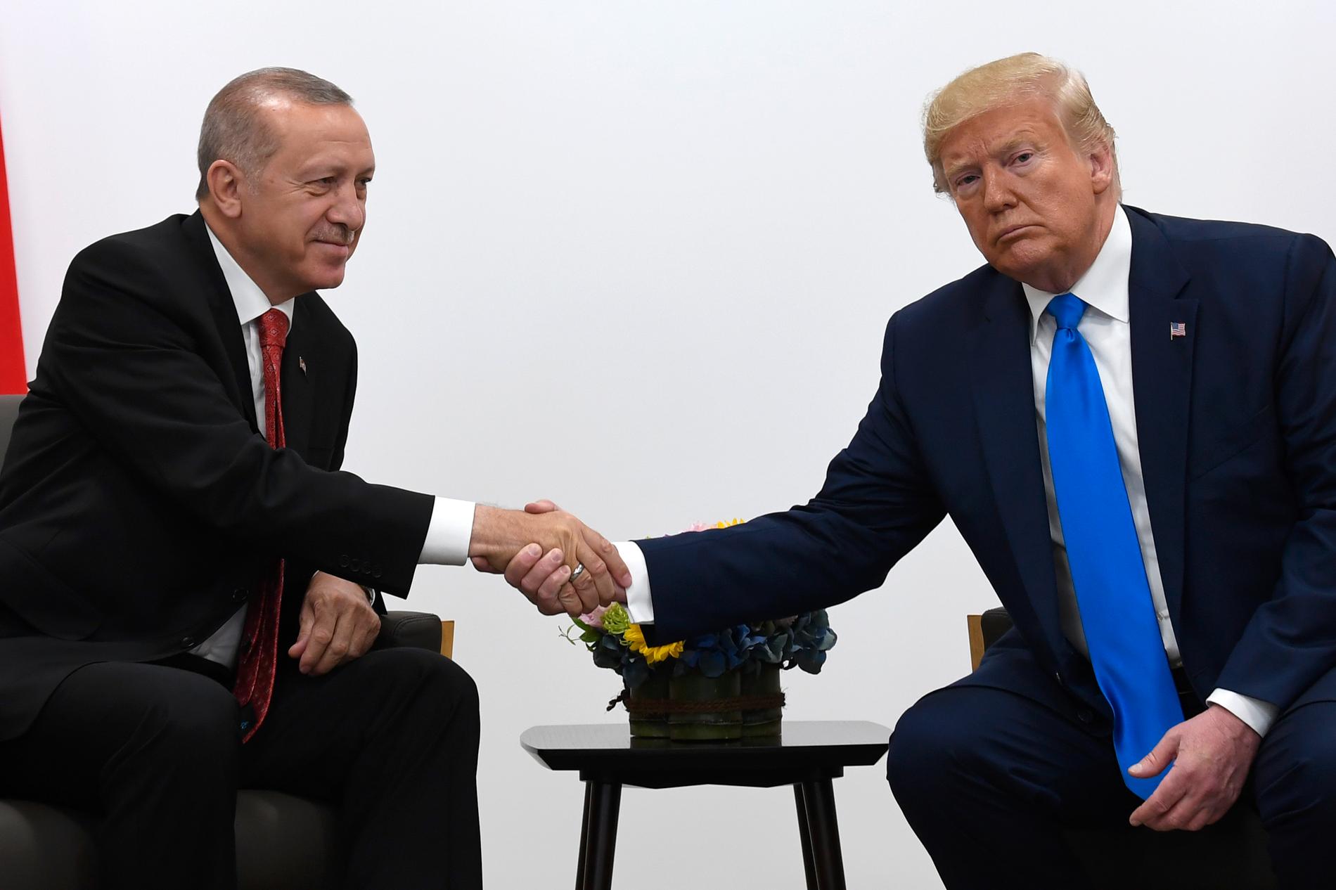 Erdogan och Trump.