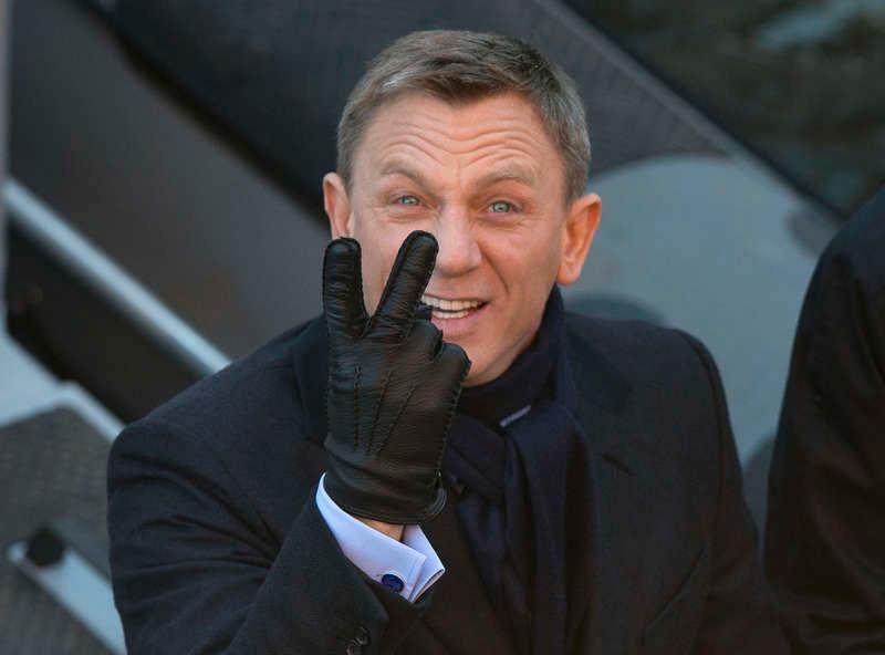 Daniel Craig som 007.