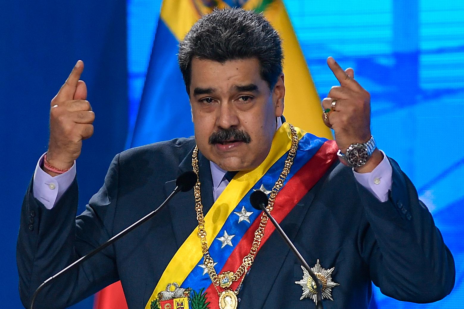 Venezuelas president Nicolás Maduro säger sig vara redo att förhandla. Arkivbild.